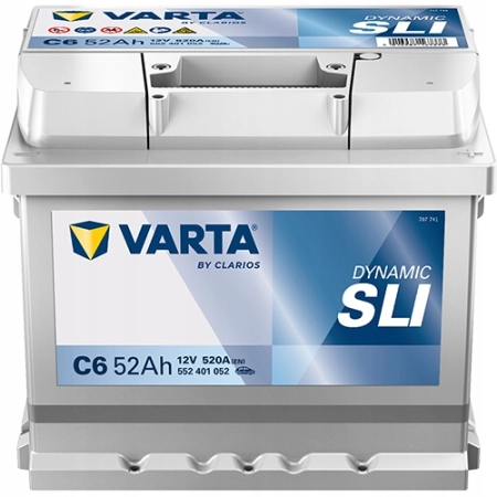 Akumulator VARTA Silver Dynamic C6 52Ah 520A