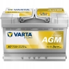 Akumulator samochodowy Varta AGM 70 Ah 760 A P+ 12V