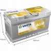 Akumulator Varta AGM 95Ah 850A P+ Start Stop