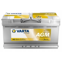 Akumulator Varta AGM 95Ah 850A P+ Start Stop