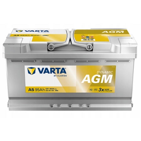Akumulator Varta AGM 95Ah 850A P+ Start Stop