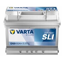 AKUMULATOR 60AH 540A VARTA DYNAMIC SLI D59 P+