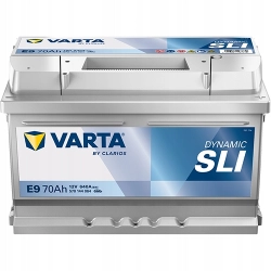 Akumulator Varta Dynamic SLI 70AH 640A E9 P+