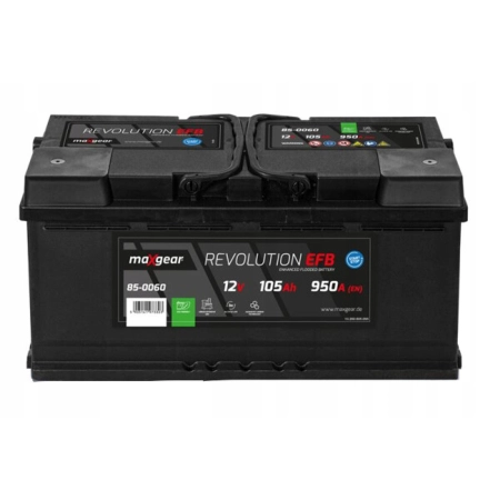 AKUMULATOR MAXGEAR 12V 105Ah 950A EFB P+ START STOP