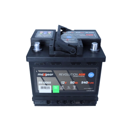 AKUMULATOR 12V 50AH 540A P+ AGM START STOP
