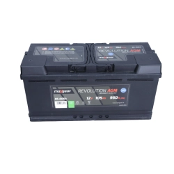 AKUMULATOR MAXGEAR 12V 105Ah 950A AGM P+ START STOP