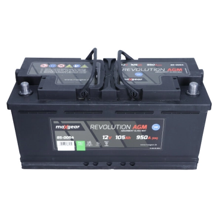 AKUMULATOR MAXGEAR 12V 105Ah 950A AGM P+ START STOP