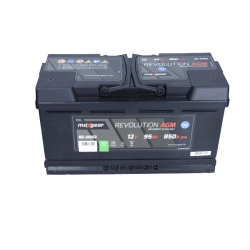 Akumulator Maxgear 12V 95Ah 850A AGM prawy + Start Stop