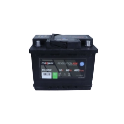 AKUMULATOR MAXGEAR 12V 60AH 680A P+ AGM START STOP