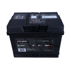 AKUMULATOR MAXGEAR 12V 61Ah 550A P+
