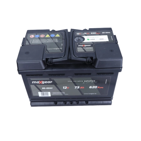 AKUMULATOR 12V 73AH 620A P+ Z OCZKIEM KONTROLNYM