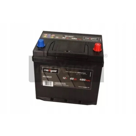 Akumulator 12V 60AH 480A Prawy +