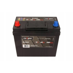AKUMULATOR MAXGEAR 12V 45Ah 280A LEWY+ AKUMULATOR MAXGEAR 12V 45Ah 280A LEWY+