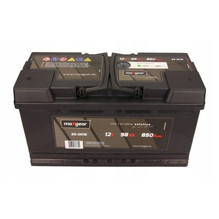 AKUMULATOR MAXGEAR 12V 98Ah 850A P+