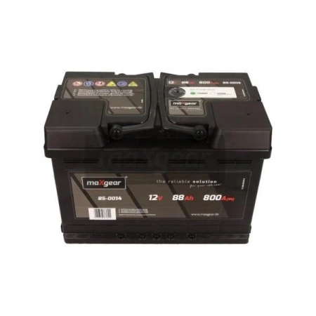 Akumulator Maxgear 12V 88Ah 800A Prawy +
