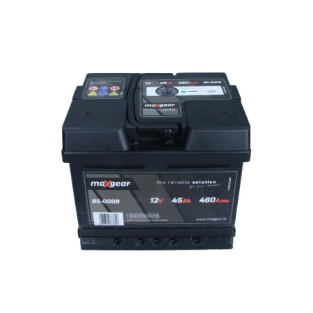 Akumulator MAXGEAR 45AH 480A Prawy +