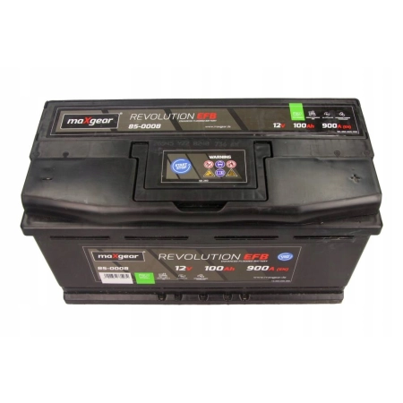 Akumulator Maxgear 12V 100Ah 900A Prawy + Start Stop