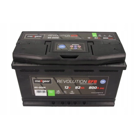 Akumulator Maxgear Start Stop 12V 82Ah 800 A EFB P+