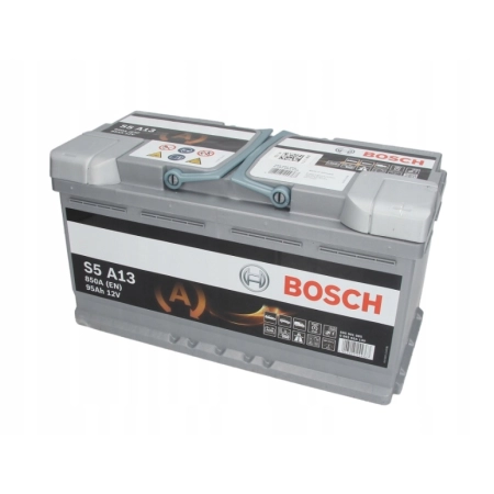 AKUMULATOR S5 BOSCH 95AH 850A P+ START-STOP AGM 0092S5A130